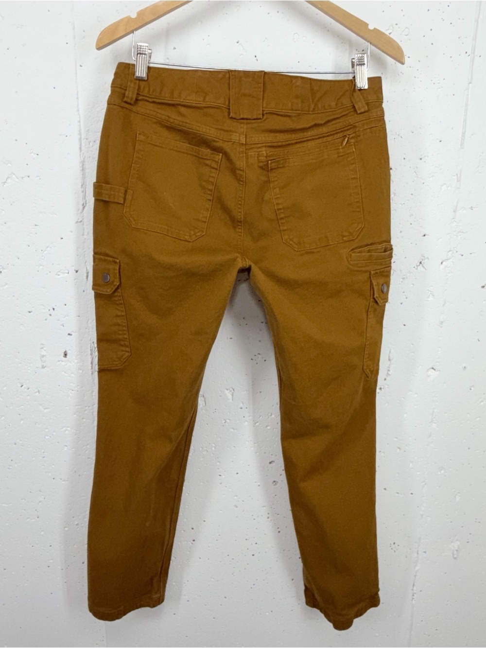 Duluth Women’s Size 10 Dark Camel Slim Fit Cargo Pants - Picture 6 of 14
